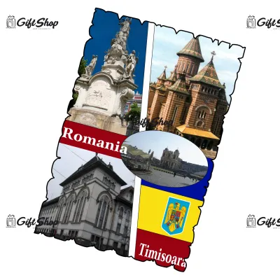 Timisoara romania, magnet frigider mgs032